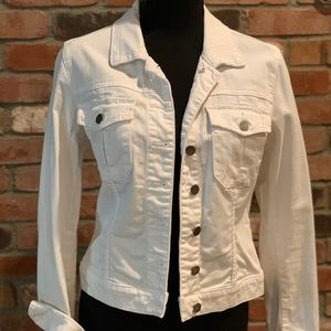 White Denim Jacket